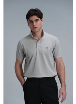 Lufian Men's Laon Smart Polo T-Shirt 111040164 Beige  - Image 1