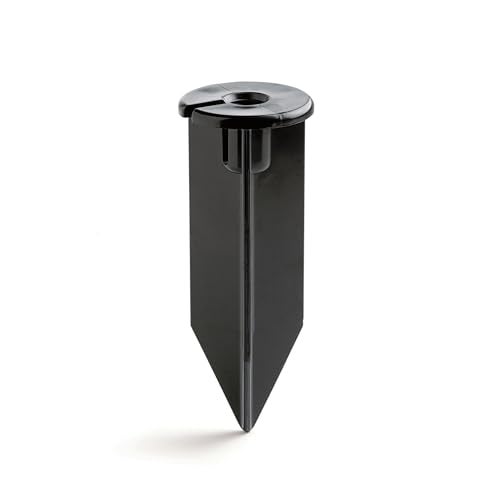Kichler 8” Outdoor Landscape Light Stake in Black, Durable Ground Mount Accessory for Pathway and Garden Lights, 15575BK - Image 4
