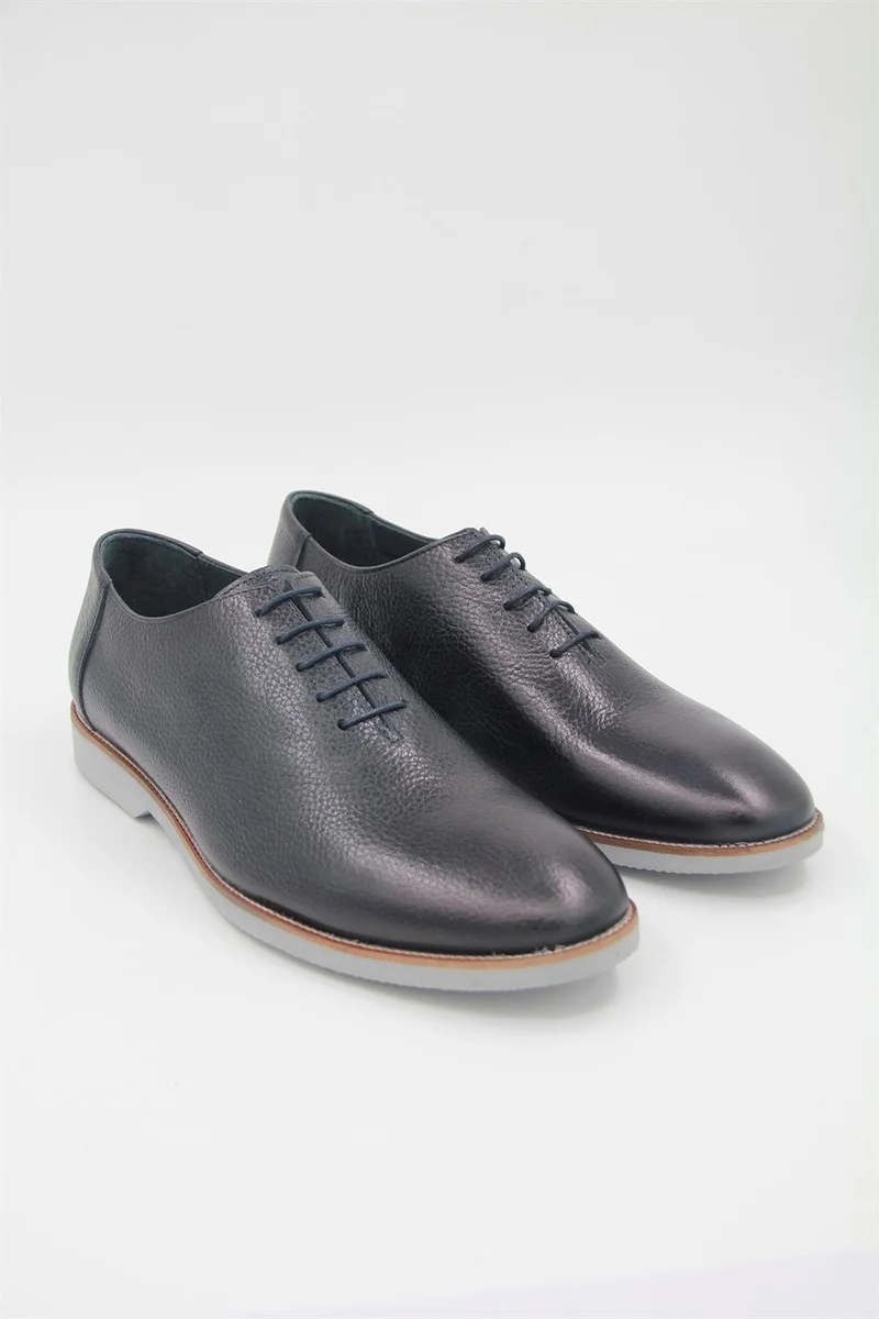 Luciano Bellini E213 Men's Classic Shoes - Navy Blue