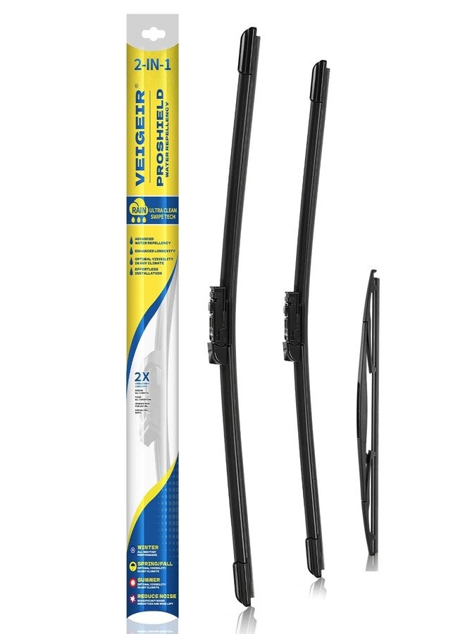 VEIGEIR Windshield Wipers Compatible with Subaru Forester 2019 2020 2021 2022 2023 2024 - Image 1