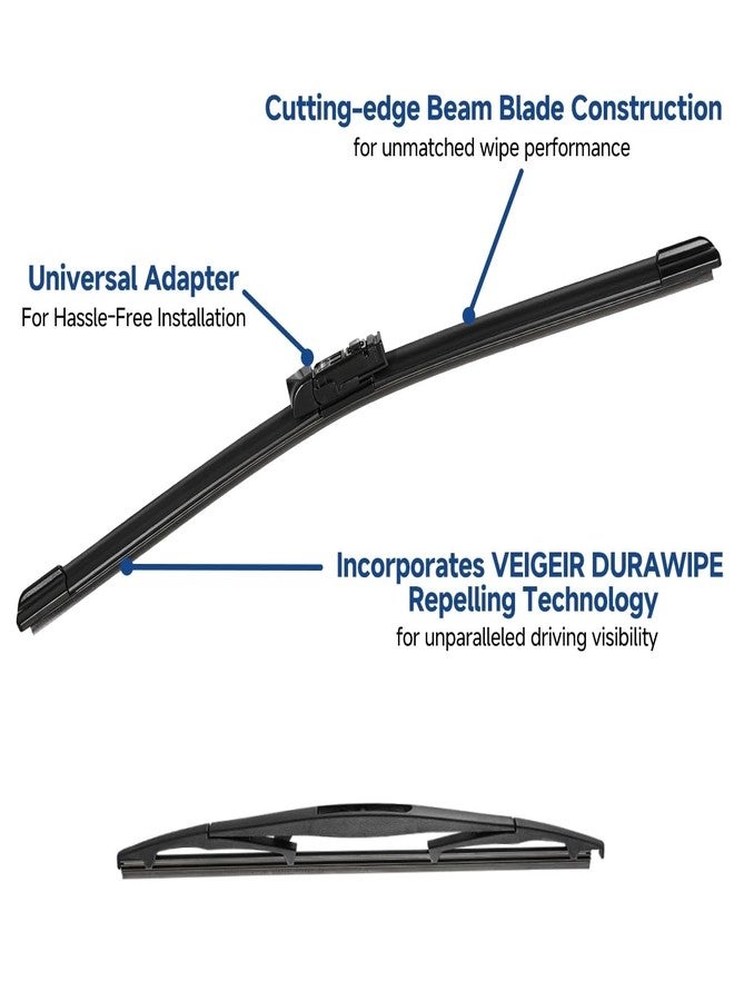 VEIGEIR Windshield Wipers Compatible with Subaru Forester 2019 2020 2021 2022 2023 2024 - Image 2