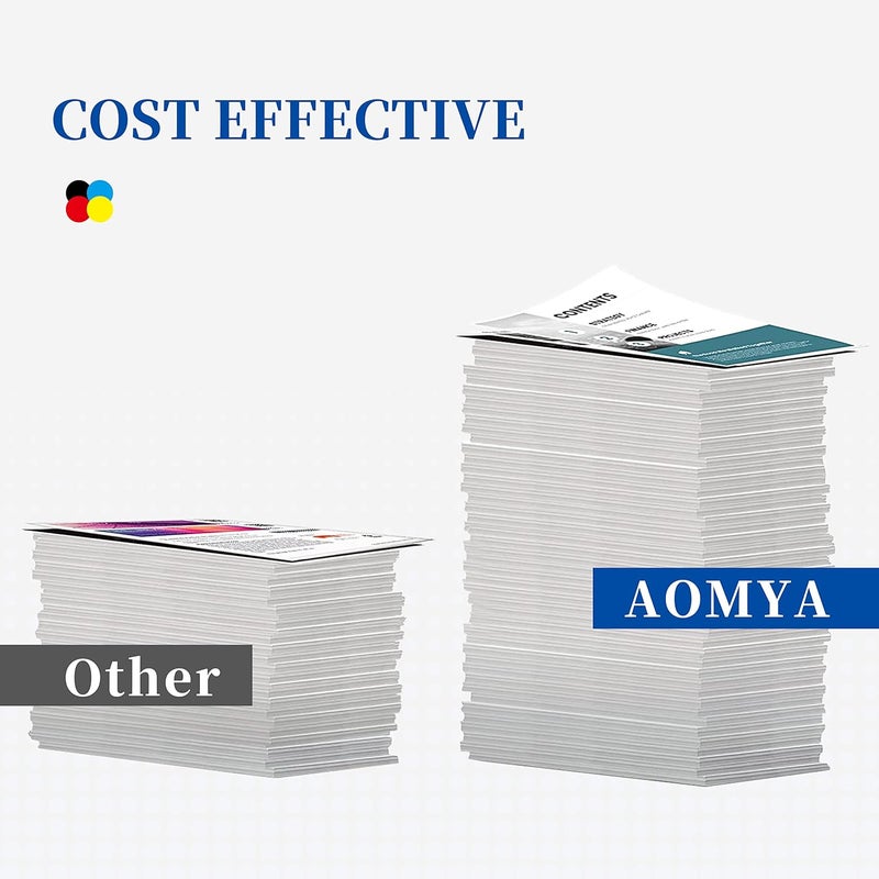 Aomya Compatible HPQ 70 Ink Cartridges Full Ink for HPQ70 Printhead C9404A C9405A C9406A C9407A Designjet Z2100 Z5200 Z3100 Z3200 (Light Magenta) - Image 5