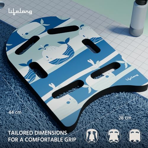Lifelong Floating Kick Board for Kids | Swimming Training Float Pad | Adjustable Float for Beginners | Kids Training Accessories (Multicolour) - Image 3