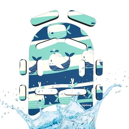 Lifelong Floating Kick Board for Kids | Swimming Training Float Pad | Adjustable Float for Beginners | Kids Training Accessories (Multicolour) - Image 1