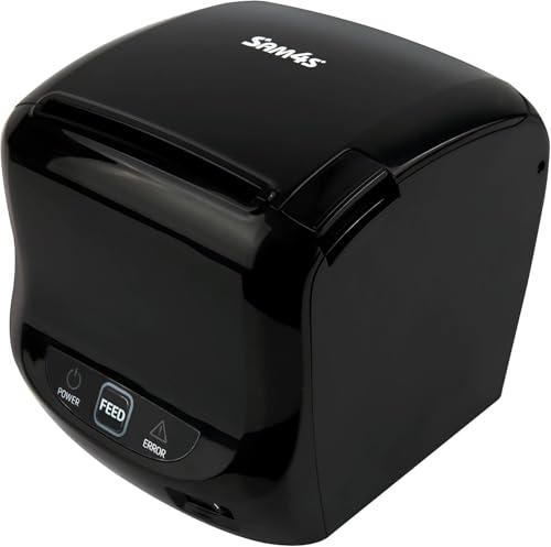 SAM4s GIANT-100 Compact 3" Thermal POS Printer USB Serial Ethernet, Splash Cover Included, Black - Image 5