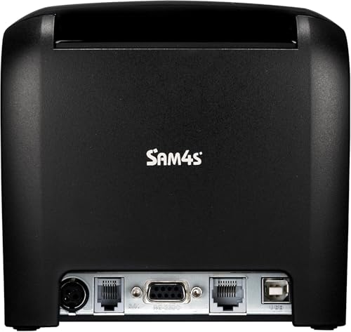 SAM4s GIANT-100 Compact 3" Thermal POS Printer USB Serial Ethernet, Splash Cover Included, Black - Image 3