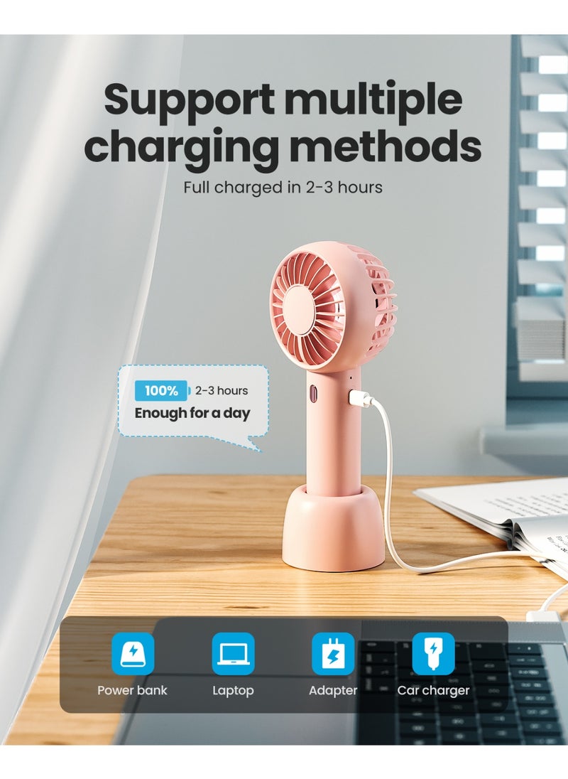 Gaiatop - Portable Handheld Fan-3 Gear Personal Fan-Mini Fan Multifunctional-Silent Fan-Long Endurance Pocket Fan - Image 1