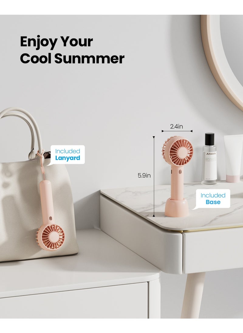 Gaiatop - Portable Handheld Fan-3 Gear Personal Fan-Mini Fan Multifunctional-Silent Fan-Long Endurance Pocket Fan - Image 1