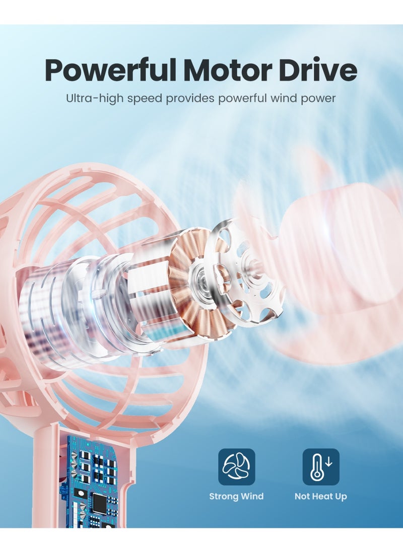 Gaiatop - Portable Handheld Fan-3 Gear Personal Fan-Mini Fan Multifunctional-Silent Fan-Long Endurance Pocket Fan - Image 1