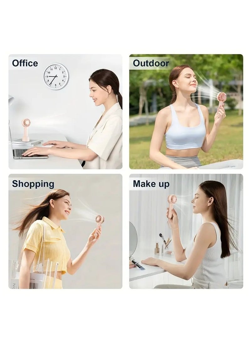 Gaiatop - Portable Handheld Fan-3 Gear Personal Fan-Mini Fan Multifunctional-Silent Fan-Long Endurance Pocket Fan - Image 1