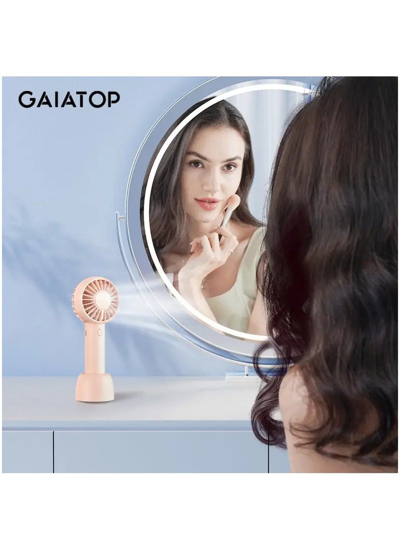 Gaiatop - Portable Handheld Fan-3 Gear Personal Fan-Mini Fan Multifunctional-Silent Fan-Long Endurance Pocket Fan - Image 1