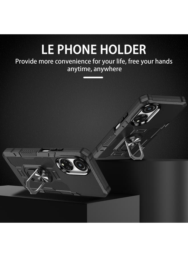 S-TOP Case For Honor X7 Ring Holder Armor Hybrid Phone Case - Image 2
