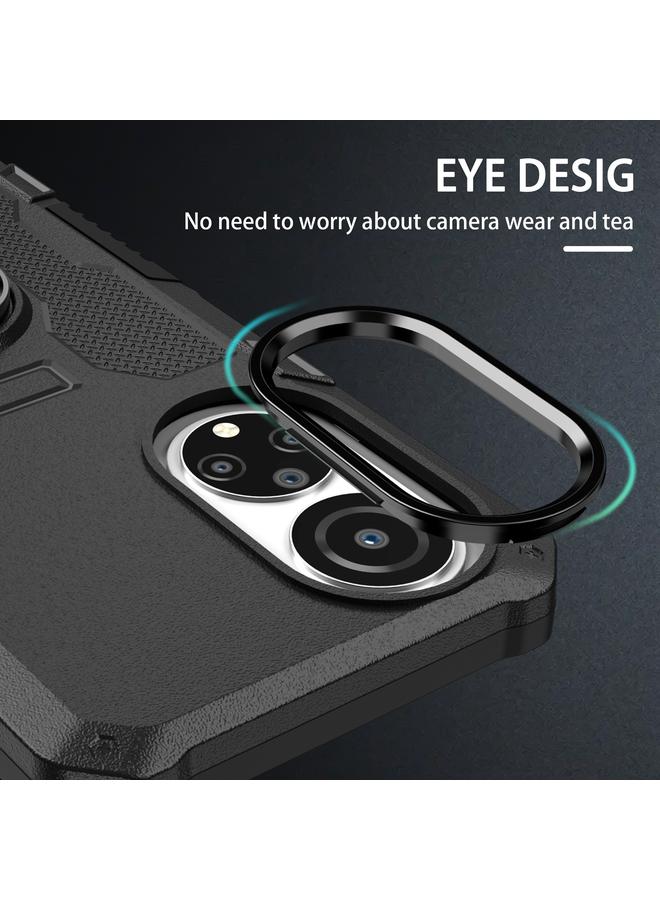S-TOP Case For Honor X7 Ring Holder Armor Hybrid Phone Case - Image 4