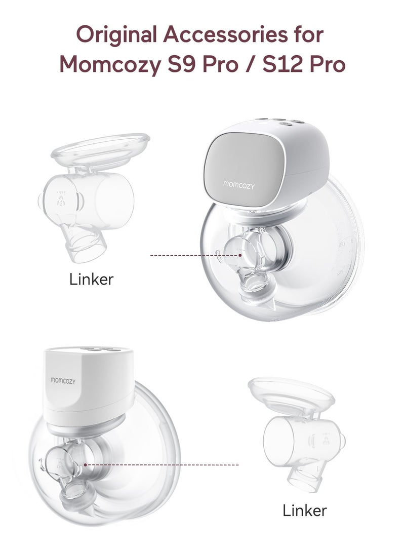 Momcozy Linker Compatible with Momcozy S9 Pro/S12 Pro Wearable Breastpump. Original S9 Pro/S12 Pro Breast Pump Replacement Accessories, 1 Pack  - Image 2