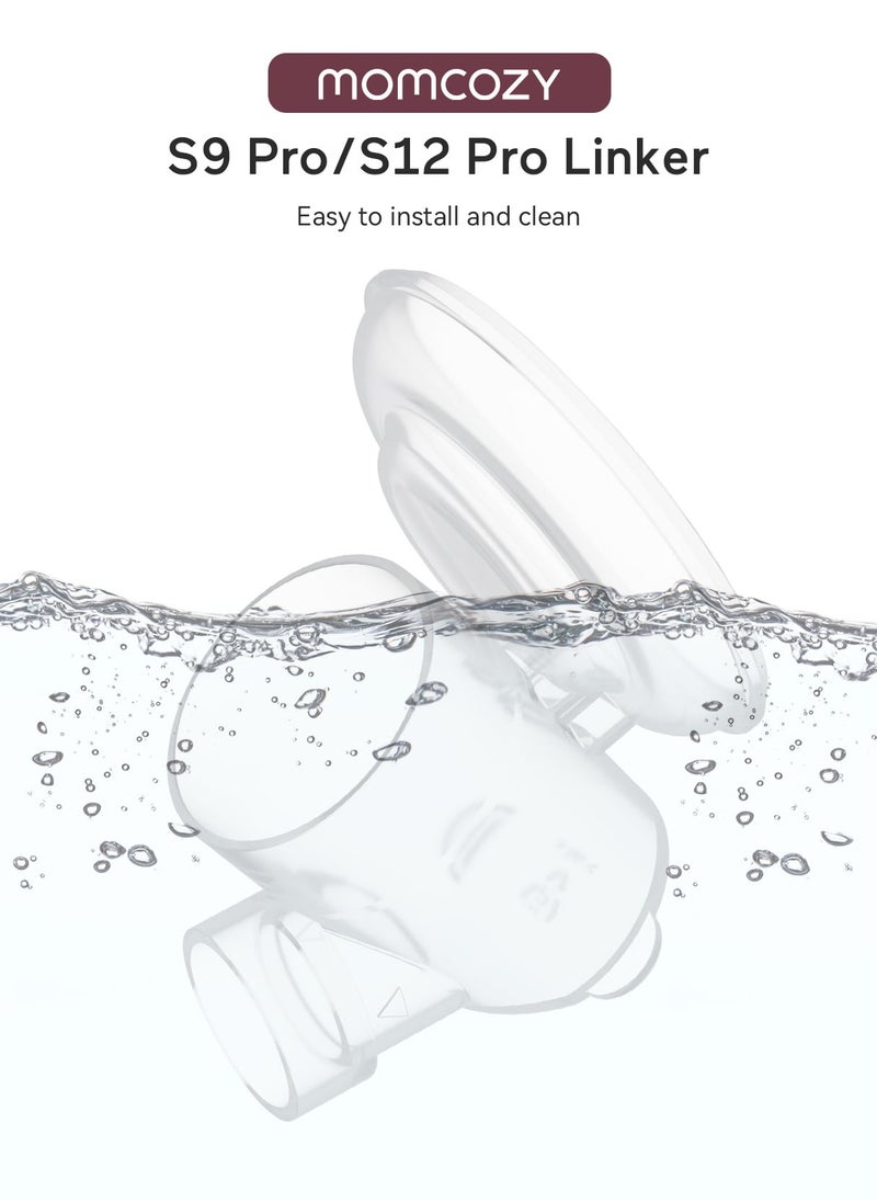 Momcozy Linker Compatible with Momcozy S9 Pro/S12 Pro Wearable Breastpump. Original S9 Pro/S12 Pro Breast Pump Replacement Accessories, 1 Pack  - Image 5