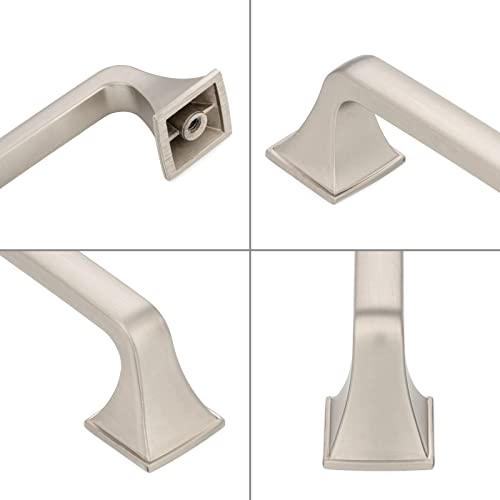 KOOFIZO 10 Pack 5 Inch Polished Chrome Kitchen Cabinet Pulls Chrome Cabinet Handles Chrome Cabinet Hardware for Kitchen Cabinets 1953 Drawer Dresser Cupboard Bedroom Bathroom - Image 5