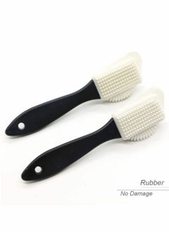 Excefore Shoe Brush Set, 2 Pcs Suede Shoe Brush And Scrub Brush  - Image 5