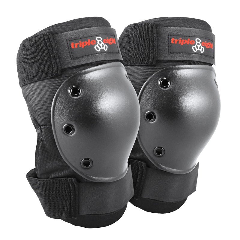 Triple Eight Kneesaver Knee Pads (1-Pair), Black, One Size - Image 1