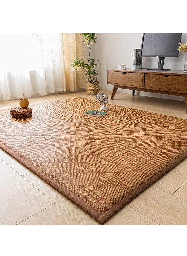 Cool Baby COOLBABY Floor Bamboo Sleeping Mat Cooling Mat Mattress Suitable for Home School Dormitory, Double sided (120 * 200)  - Image 1