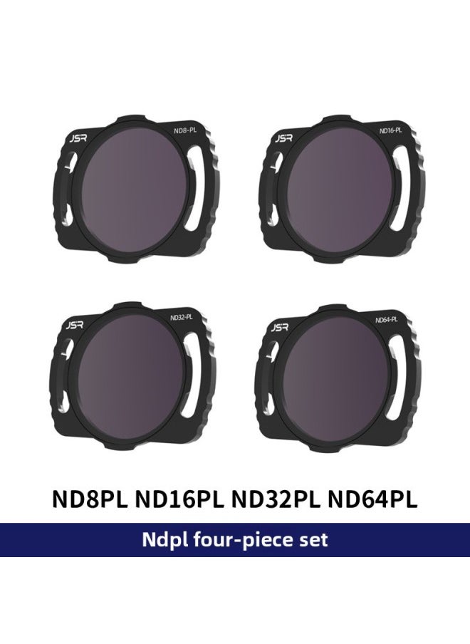 جنرال Horizontal And Vertical Buckle Fpv Crossing Machine Filter Set Suitable For DJI03 Sky End Avata UAV UVCPLND Mirror-Color:NDPL Four-piece Set 8/16/32/64 Complimentary Set Box  - Image 1