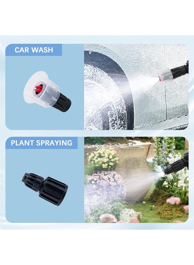 2L Car Foam Sprayer， Hand Pressurized Soap Sprayer, Snow Foam Sprayer Pressure Sprayer Bottles, Release Soap Washer Car Wash Foam, for Cleaning, Gardening, Car Washing （White） - Image 4