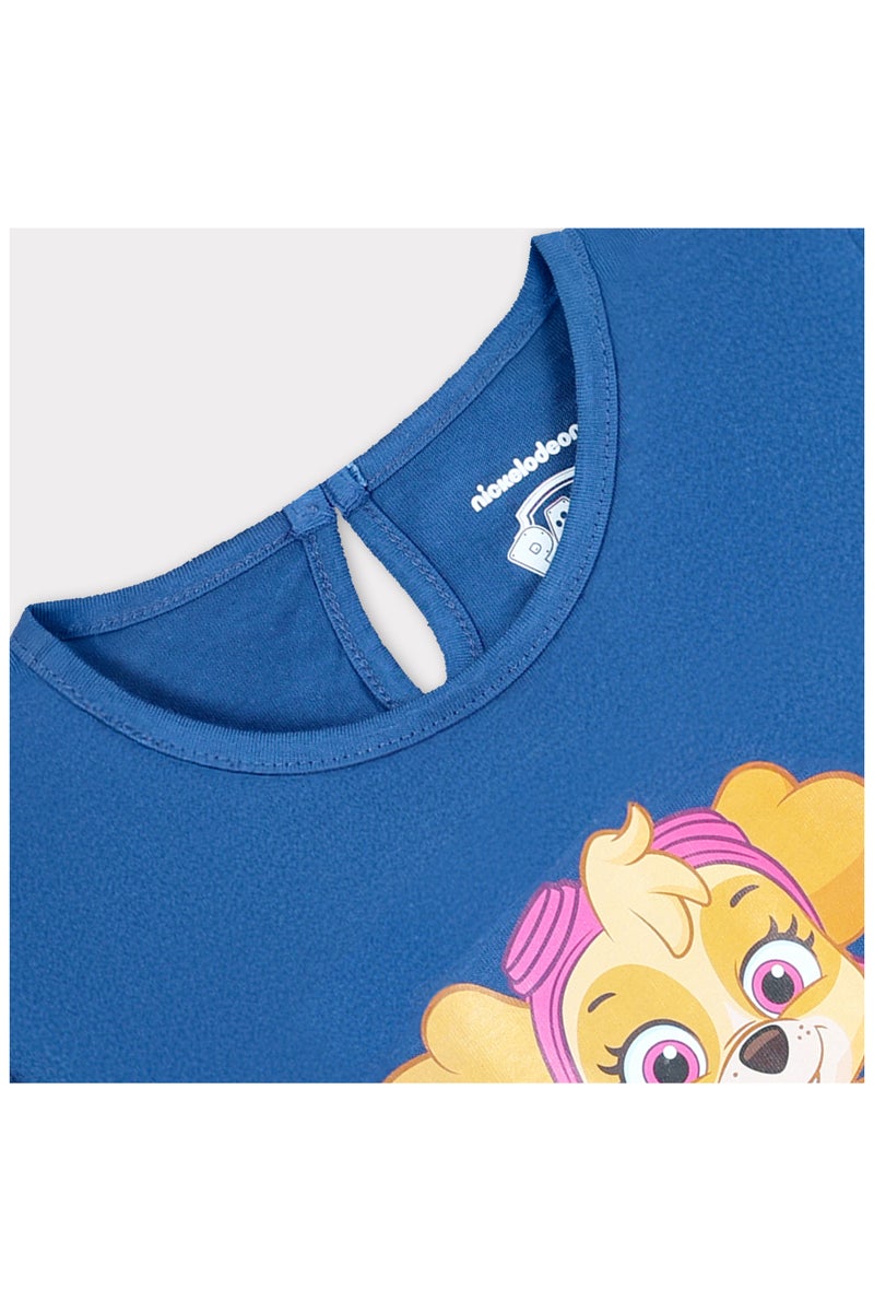 نكلوديون بيجامة أطفال بنات باو باترول بأكمام كاملة من نيكلوديون - Image 4