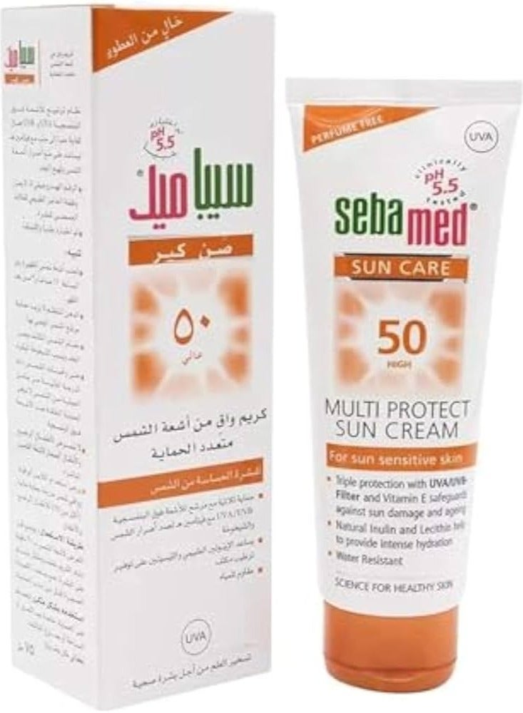 Sebamed SEBAMED MULTI PROTECT SUN CREAM  SPF 50  75ML