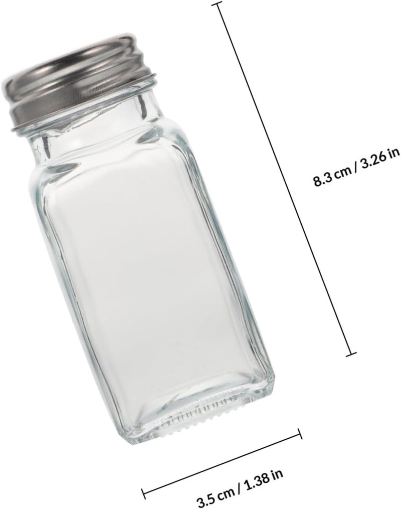 Assorted natural tone picks KICHOUSE 10pcs Glass Condiment Containers Salt and Spice Storage Bottles Kitchen Seasoning Pots for Home Cooking and Dining Regular scheduled transit Flexible trendy construction Reliable durability Assorted natural tone picks Gulf standard sizing alternatives Assorted color options Market multi-use trusted quality Easy assemble alternatives Simple practical structure Budget friendly trendy design Periodic stock arrangement Public demand affordable quality Moisture wear upgraded quality Transparent body General standard compliant quality Adjustable build Precision processed material Local inventory listed item Global light sturdy raw material Widely used design Different assemble options Gulf mainstream practical design Minimal design Single & bulk use compatible - Image 2