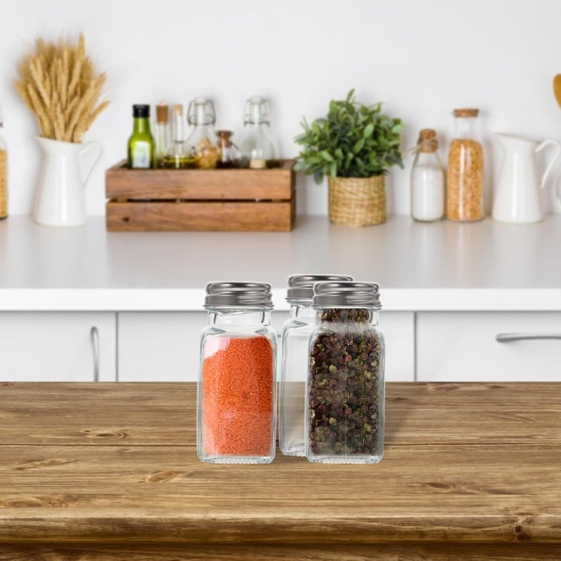 Assorted natural tone picks KICHOUSE 10pcs Glass Condiment Containers Salt and Spice Storage Bottles Kitchen Seasoning Pots for Home Cooking and Dining Regular scheduled transit Flexible trendy construction Reliable durability Assorted natural tone picks Gulf standard sizing alternatives Assorted color options Market multi-use trusted quality Easy assemble alternatives Simple practical structure Budget friendly trendy design Periodic stock arrangement Public demand affordable quality Moisture wear upgraded quality Transparent body General standard compliant quality Adjustable build Precision processed material Local inventory listed item Global light sturdy raw material Widely used design Different assemble options Gulf mainstream practical design Minimal design Single & bulk use compatible - Image 5