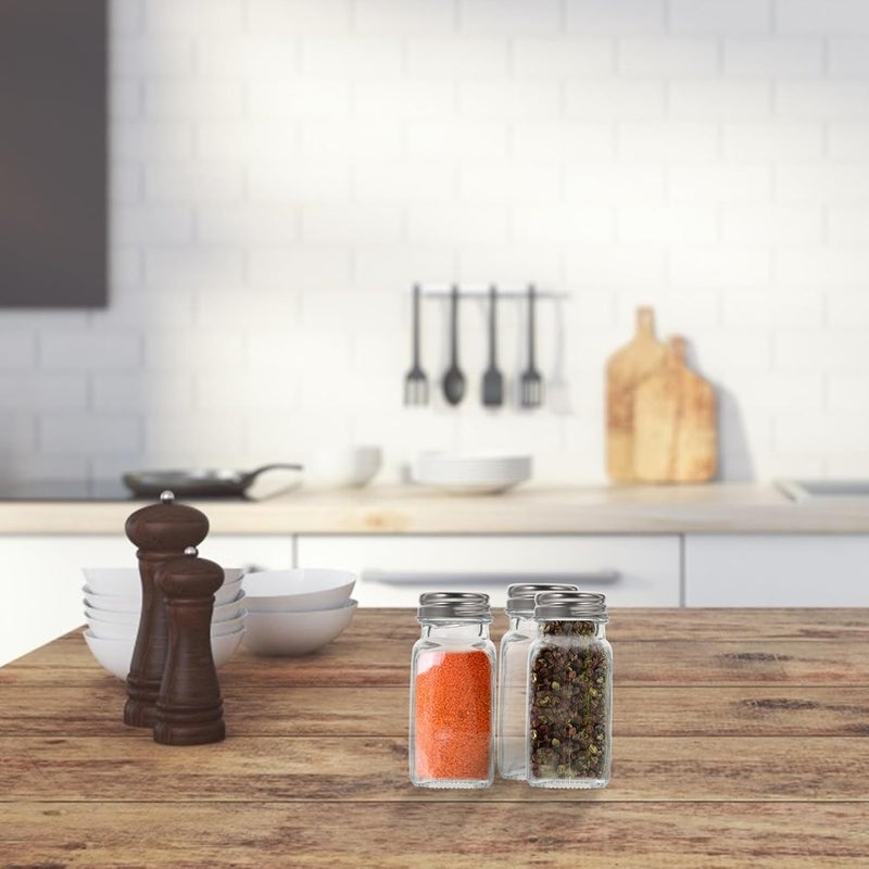 Assorted natural tone picks KICHOUSE 10pcs Glass Condiment Containers Salt and Spice Storage Bottles Kitchen Seasoning Pots for Home Cooking and Dining Regular scheduled transit Flexible trendy construction Reliable durability Assorted natural tone picks Gulf standard sizing alternatives Assorted color options Market multi-use trusted quality Easy assemble alternatives Simple practical structure Budget friendly trendy design Periodic stock arrangement Public demand affordable quality Moisture wear upgraded quality Transparent body General standard compliant quality Adjustable build Precision processed material Local inventory listed item Global light sturdy raw material Widely used design Different assemble options Gulf mainstream practical design Minimal design Single & bulk use compatible - Image 4