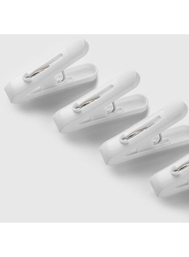 Xingfang Clothespins, Drying Clips For Clothes, Bed Sheet Windproof Clips, Sock Clips, Quilt Clips, Small Size, Strong Clips, 18 Pieces