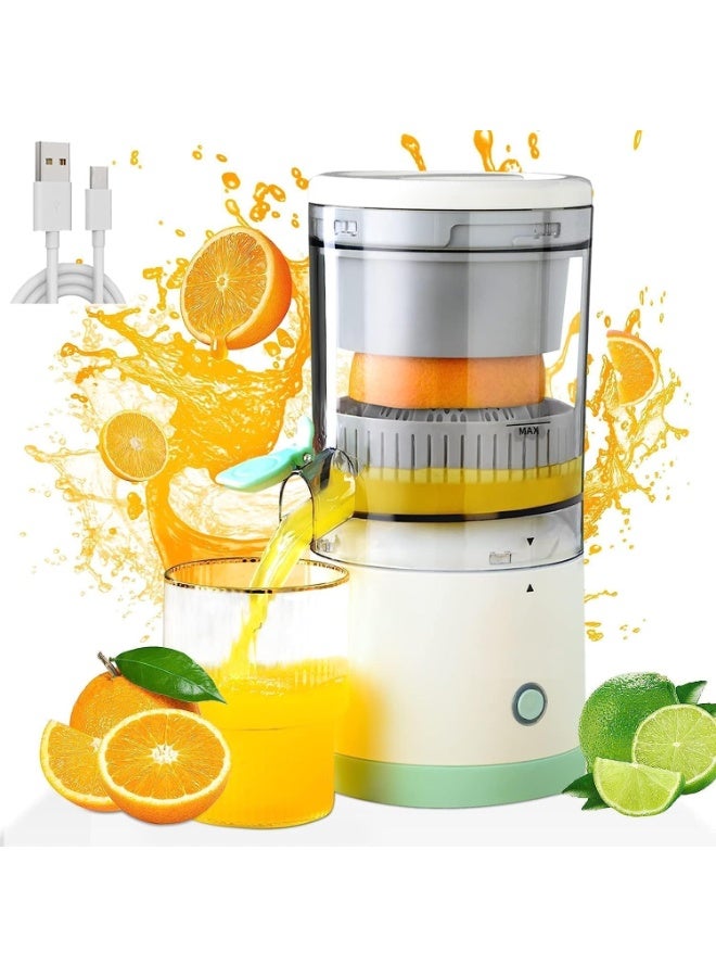 GLOBE GOODS Electric Citrus Juicer, Powerful Juice Squeezer with USB Charging Cable, Electric High Juice Yield Juicer for Squeezing Oranges, Lemons, Kiwis and grapefruits - Image 1