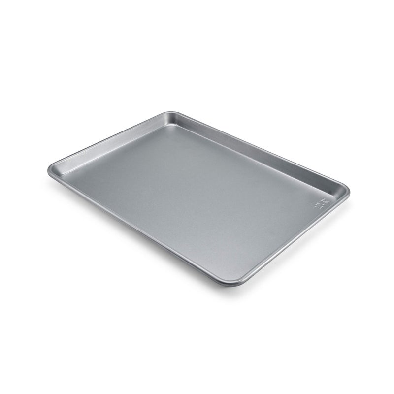 chicago metallic Chicago Metallic Commercial II Traditional Uncoated Large Jelly Roll Pan perfect for jelly rolls cookies pastries pizza onepan meals roasted vegetables and more 1634 by 12Inch