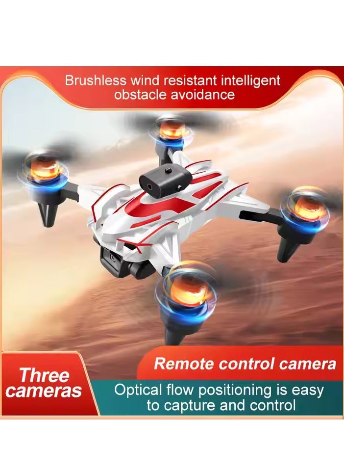 K12 Max Smart Phone Drone Brushless Strong Power 3 Camera 4k Wide Angel Video Shooting Folding Photography One Key Landing Drone - Image 2