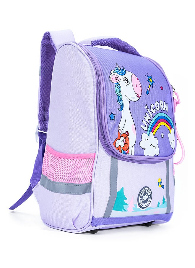Eazy Kids School Bag Unicorn - Prince Purple  - Image 5