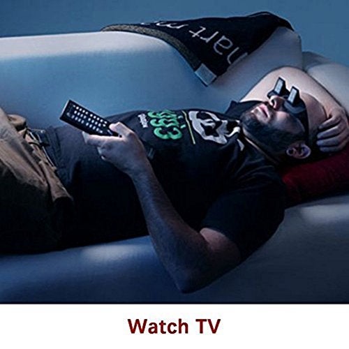 Valuu Lazy Glasses Bed Prism Glasses Spectacles Horizontal High Definition Glasses Prism Periscope Lie Down Eyeglasses for Reading and Watch TV in Bed Unisex - Image 4