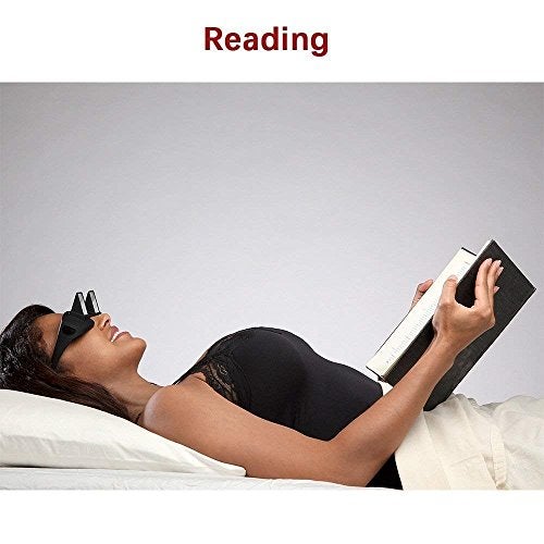 Valuu Lazy Glasses Bed Prism Glasses Spectacles Horizontal High Definition Glasses Prism Periscope Lie Down Eyeglasses for Reading and Watch TV in Bed Unisex - Image 3