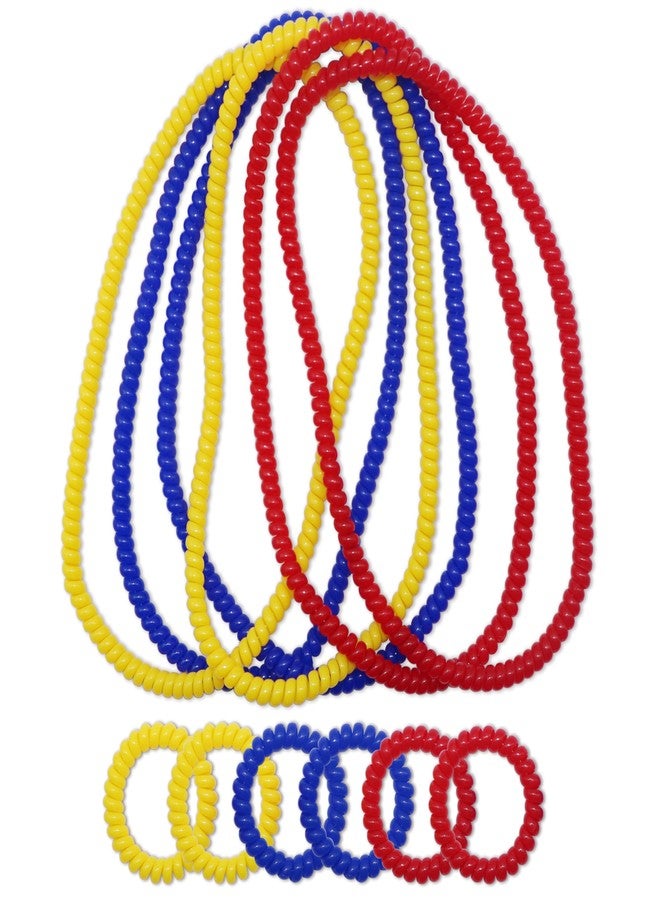 Hoaisun Chew Necklaces for Sensory Kids, 12 Pack Stretchy Coil Toddler Bracelets Chewy Necklace Sensory Toys for Kids with Autism, ADHD, Biting, Teething Needs, Autism Fidget Toys Reduce Stress and Anxiety - Image 1