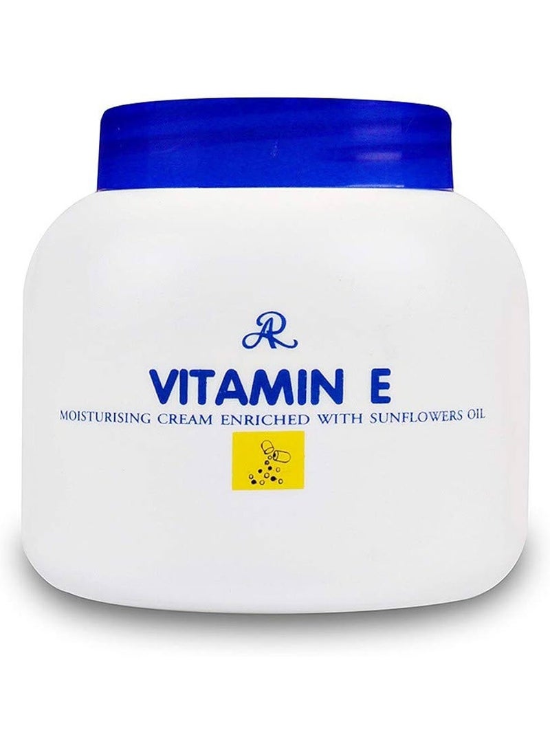 AR كريم مرطب بفيتامين E مدعوم بزيت عباد الشمس 200 جرام - Image 1