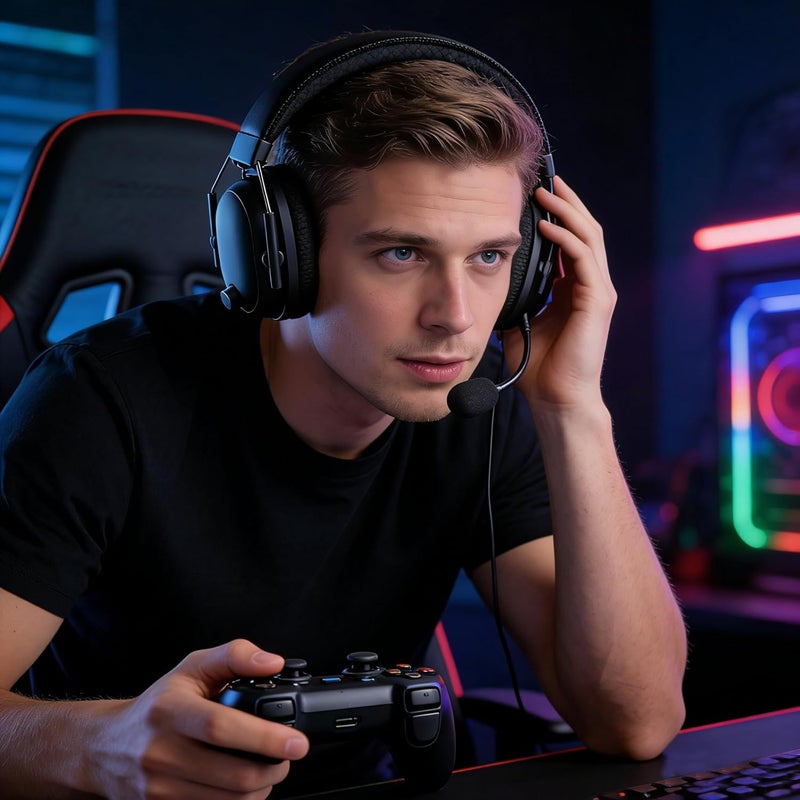 defean BlackShark V2 PRO 2023 Edition Cooling Gel Ear Pads Replacement Cover Cushions Compatible with Razer BlackShark V2 Pro 2023 Edition Model Wireless Headset (Does Not Fit 2020-2022 Model) - Image 3