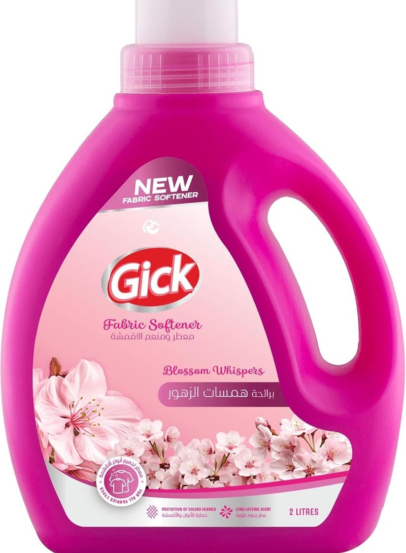 Gick Fabric Softener and Freshener Blossom Whispers 2 L
