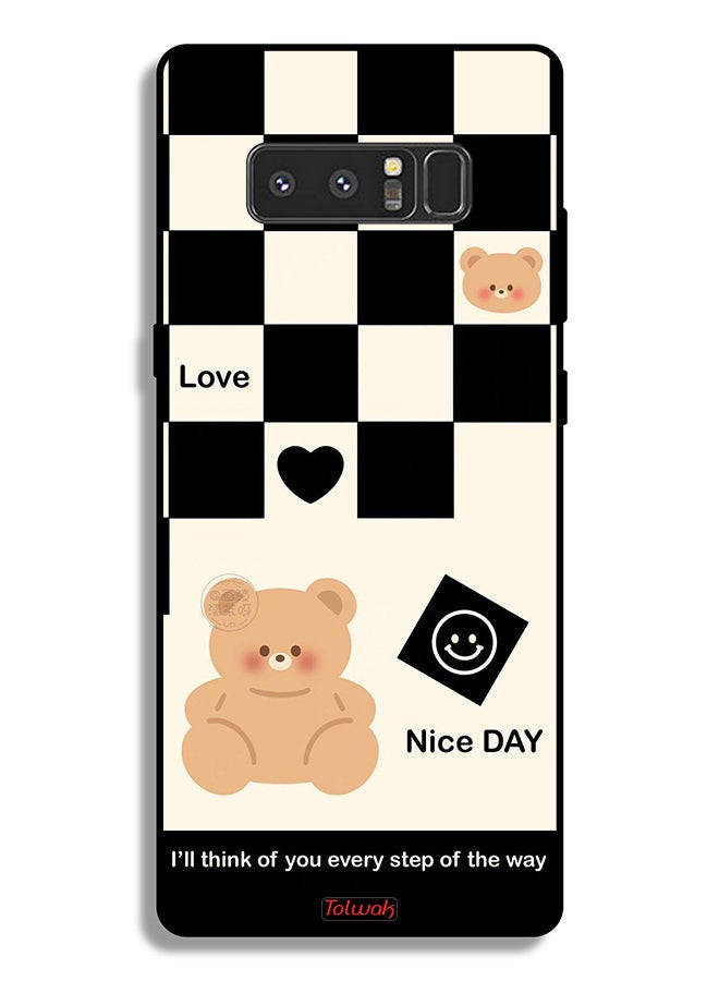 Tolwak Samsung Galaxy Note 8 Protective Case Cover I Will Think Of You Every Step Of The Way - Image 2