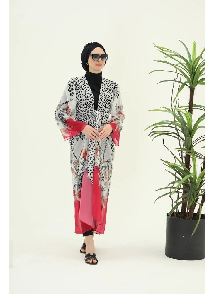 Ns Tasarım Ns Design Laura Rose Pattern Pareo