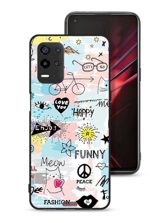 Tolwak Oppo K9x Protective Case Cover Love You Tags - Image 1
