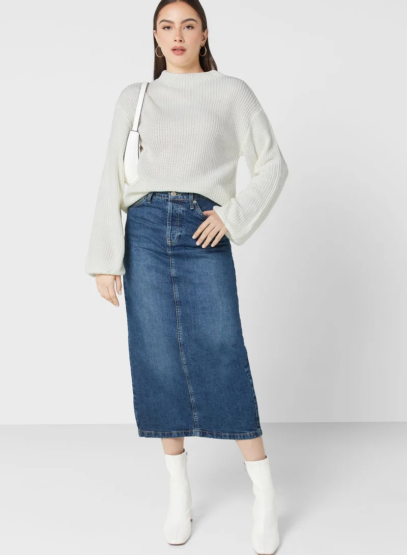ELLA Trumpet Sleeve Sweater