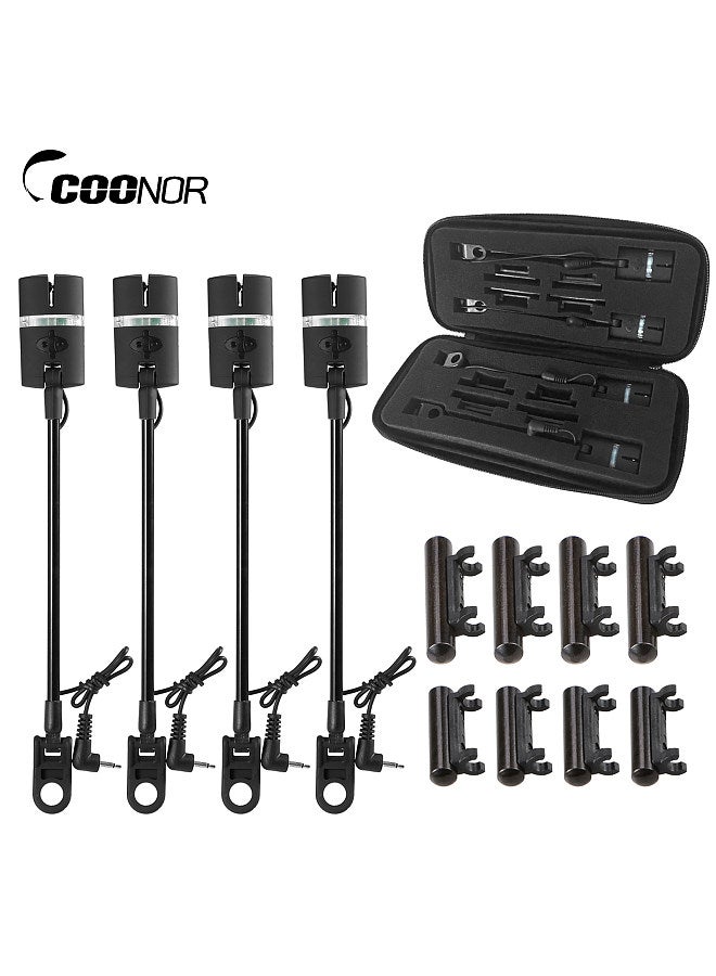 Fishing Swinger Set Carp Fishing Bite Indicator Swinger Digital Fishing Alarm LED Bite Indicator Illuminated Swinger Fishing Tackle