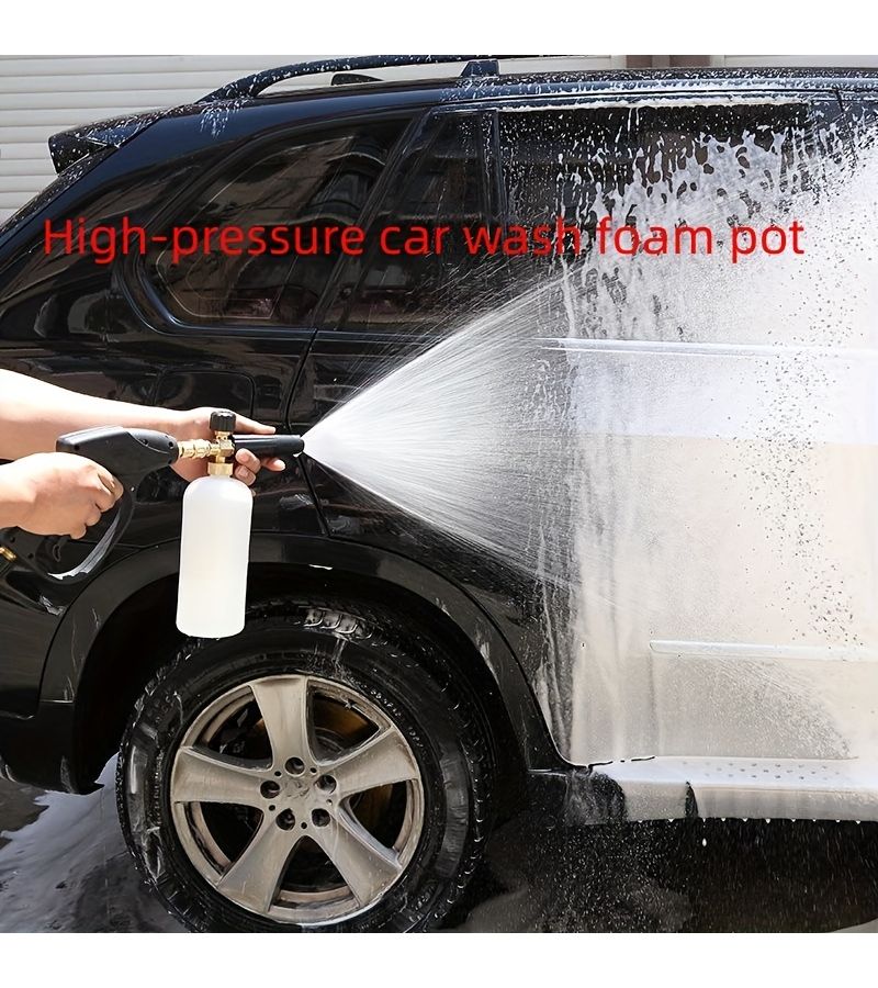 High Pressure Foam Gun 33.81oz Foam Pot With 7 Color Nozzles Car Wash - Image 5
