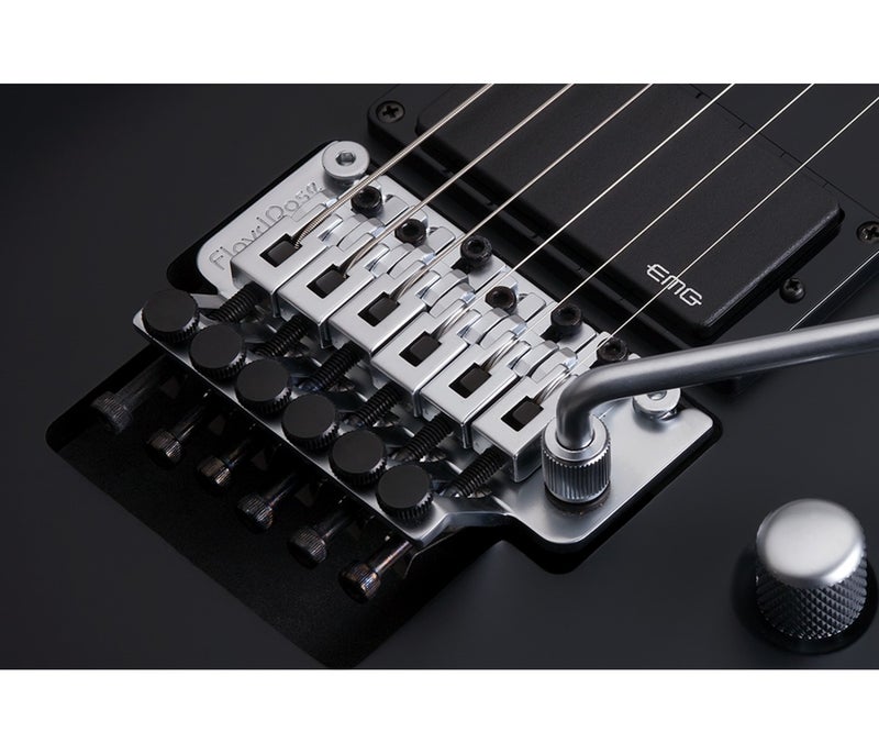 Schecter جيتار كهربائي شيكتر 1189 دامين بلاتينوم-6 FR S - أسود ساتان (SBK) - Image 3