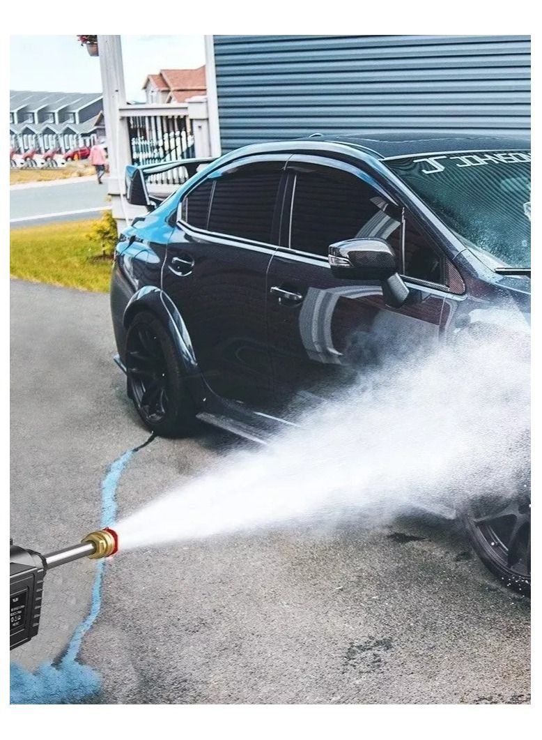 Portable Professional car wash water gun wireless 30000mAh jet foam washing Washer High Pressure Machine - Image 3