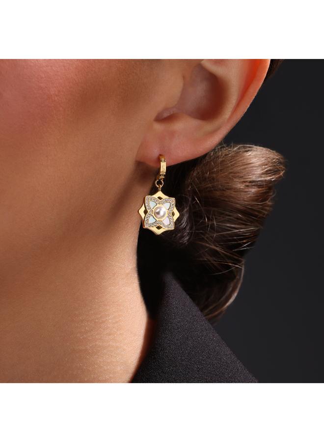 CERRUTI 1881 Ottavia  Mop Crystals Earrings - Image 4